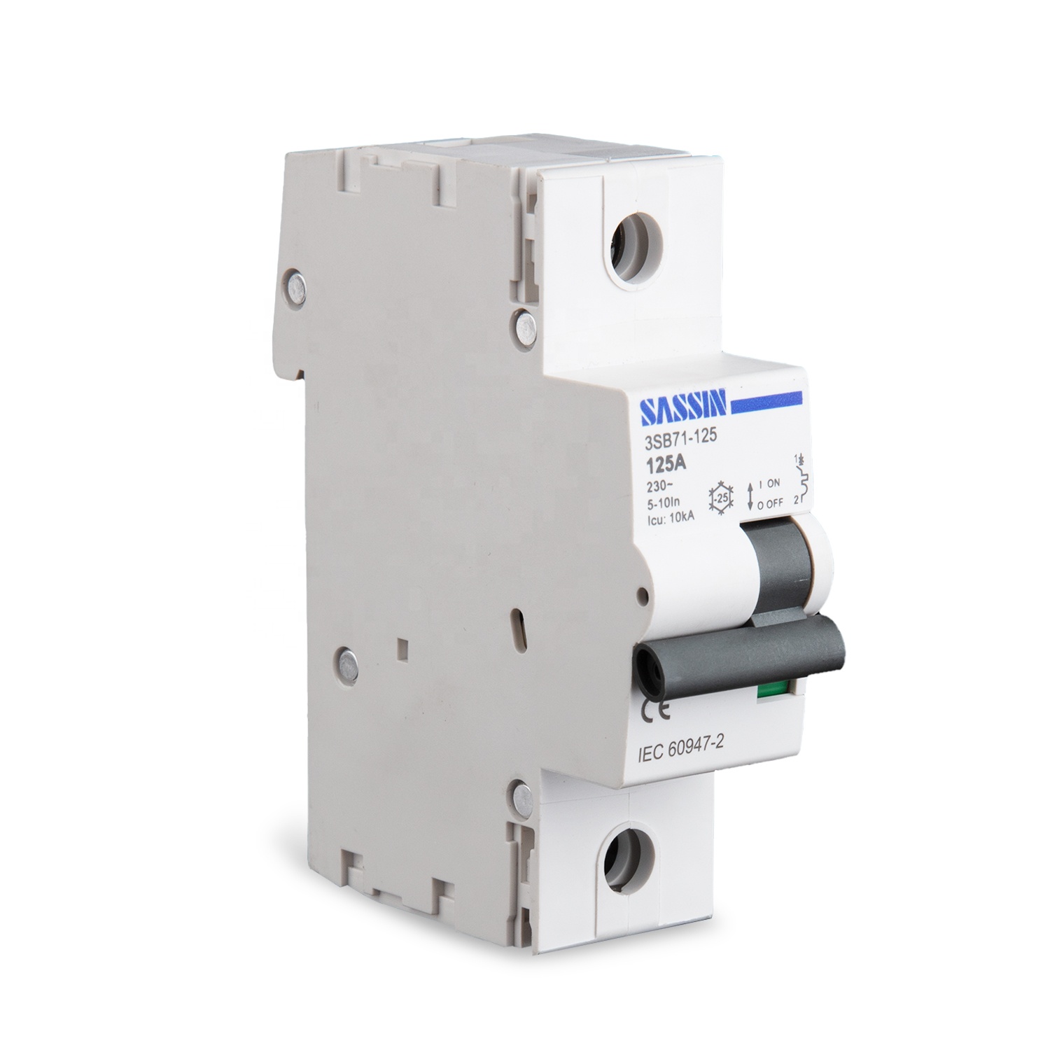 High Rating MCB 80A 100A 125A 3SB71-125 SASSIN 10KA Miniature Circuit Breaker IEC Standard