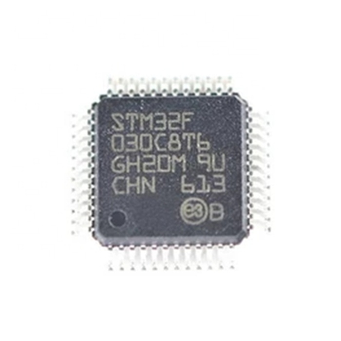 STM32F030C8T6, микроконтроллеры ARM-MCU, ARM Cortex M0, 48 МГц, 64 Кб Flash, интегральные схемы, микросхемы, STM32F030C8