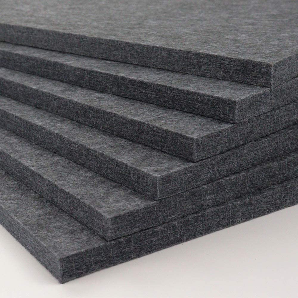 HENGJIU Eco acoustic solution 100%  polyester fiber PET felt acoustic panels sound absorption acoustic panels