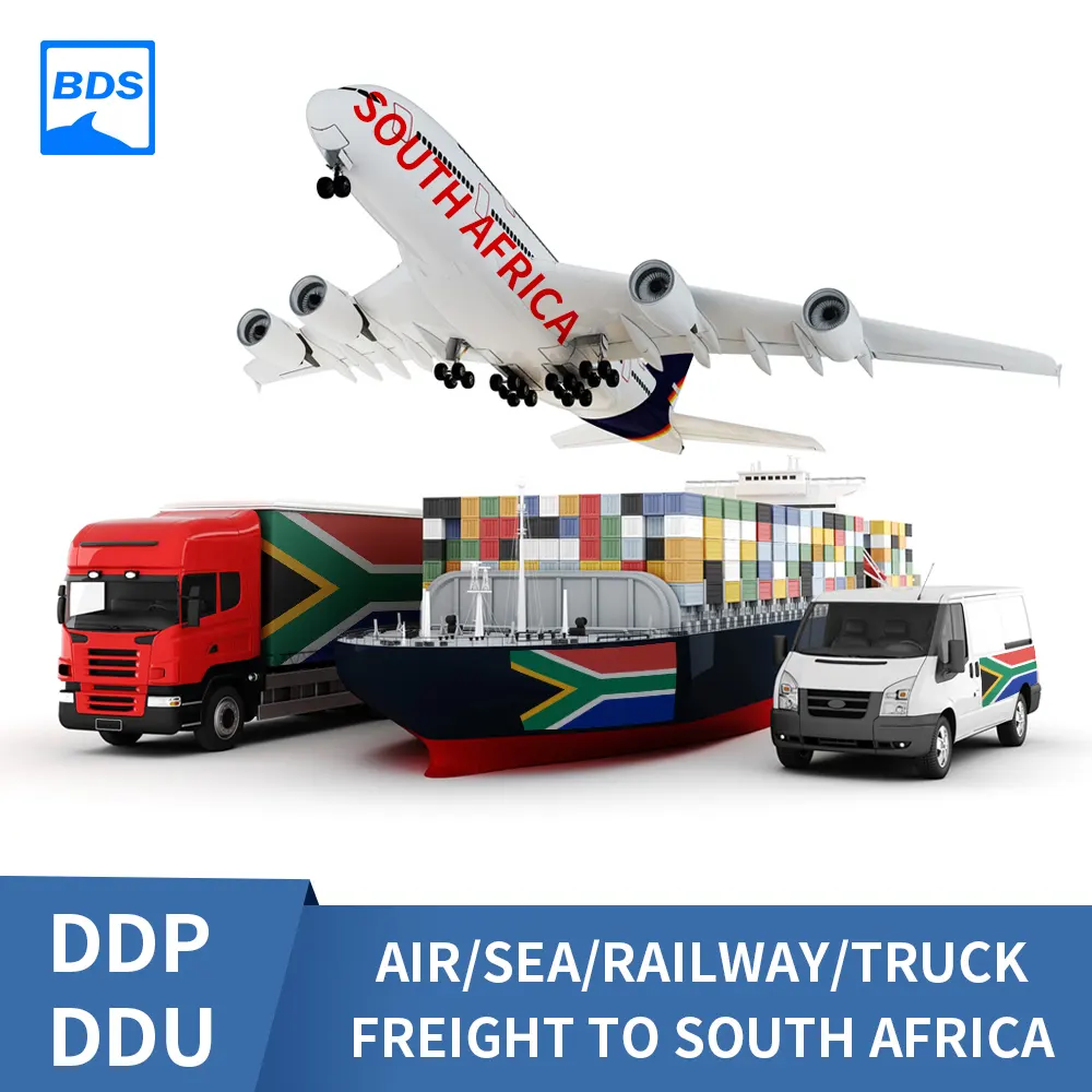 Door to door services international freight forwarder sea dhl shipping agent in china to south africa