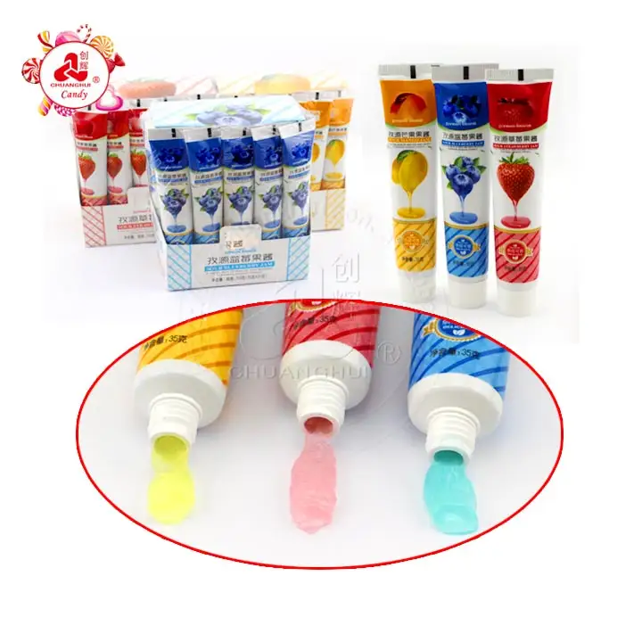 35g Fruit Jam Candy Toothpaste candy