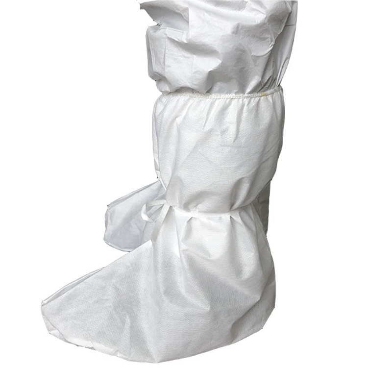 Disposable High Quality Eco-friendly Anti static Non Woven Disposable Waterproof SMS PP PE microporous workshop Boot Cover