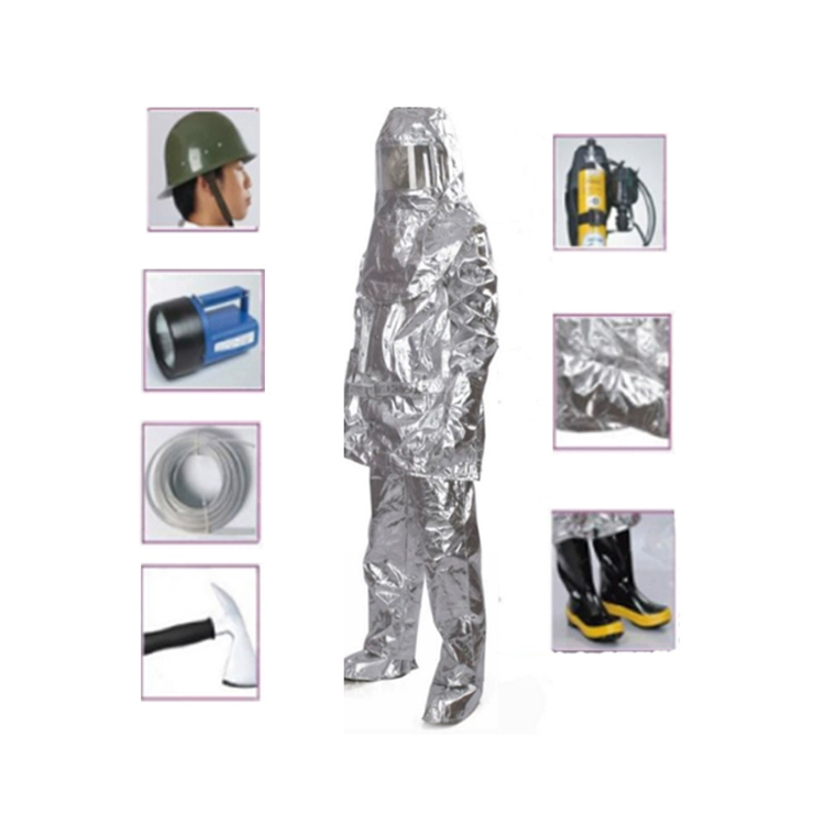 IMPA 330901 Solas Approved Safety Aluminum Fire Fighting Fireman Suit