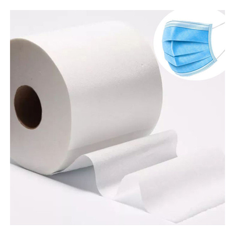 100% Pp Bfe99% 25Gsm Melt-Blown Nonwovens Melt Blown Fabric Melt-Blown Fabric Golden For Face Mask
