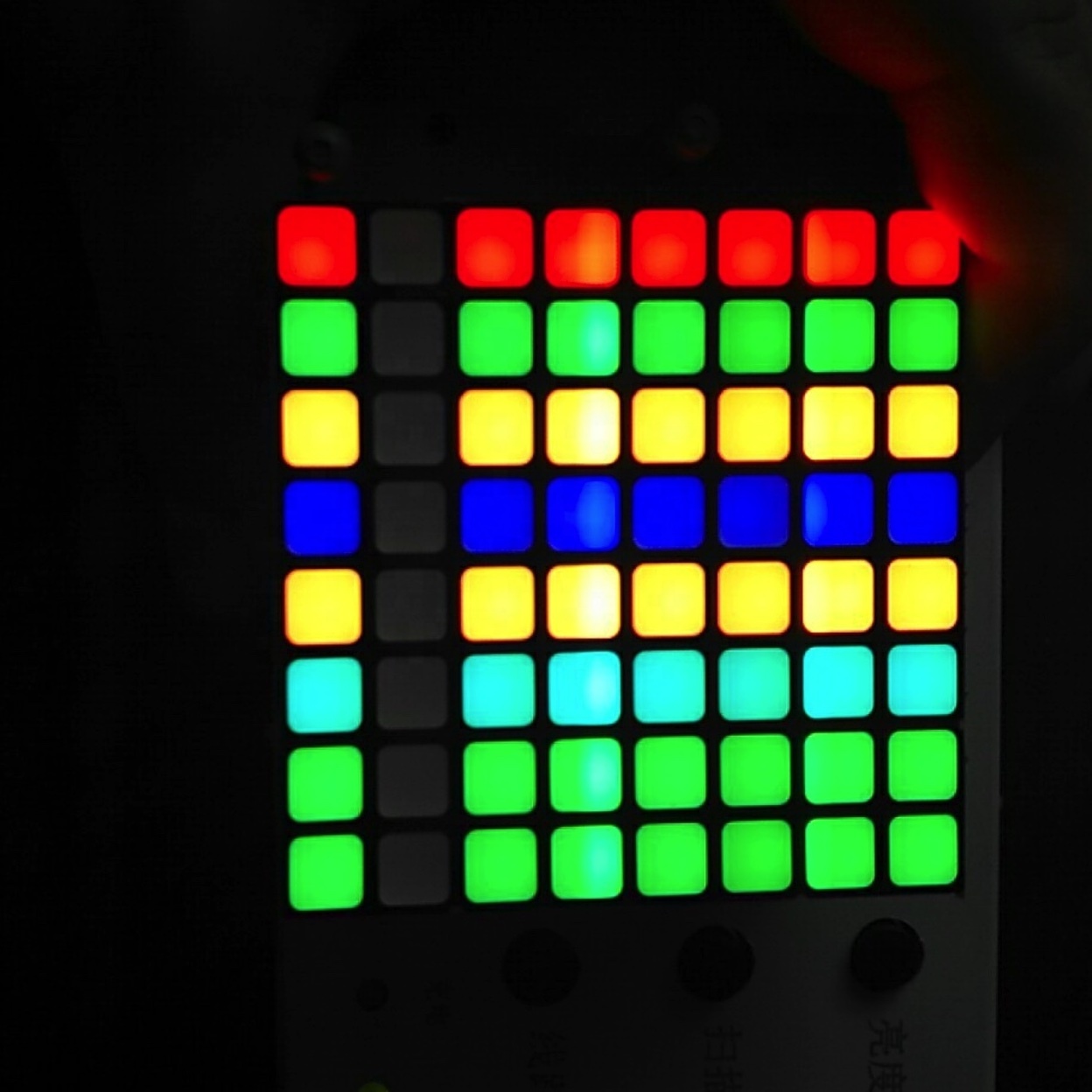 Супер яркий 5 мм RGB светодиодный матричный экран 8x8