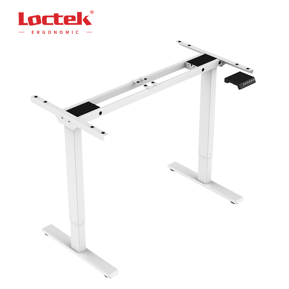 Economical Dual Motor 2 Stage Electrict Height Adjustable Standing PC Desk Loctek ET260