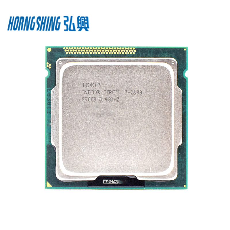 Поставщик HORNG SHING i7 2600 четырехъядерный процессор 3,4 ГГц 8 МБ кэш LGA 1155