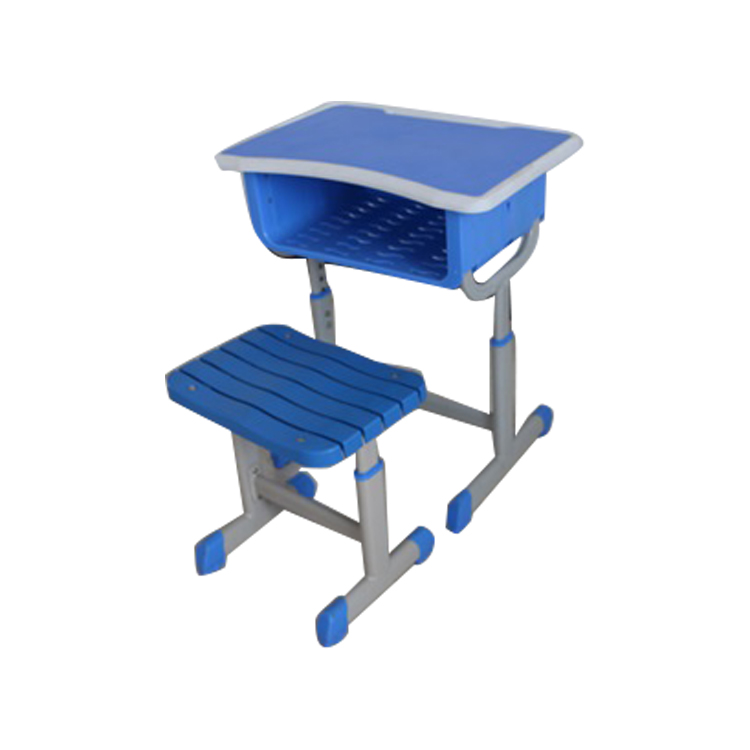 Comfortable school student desk and chair set adjustable kids study table with chair