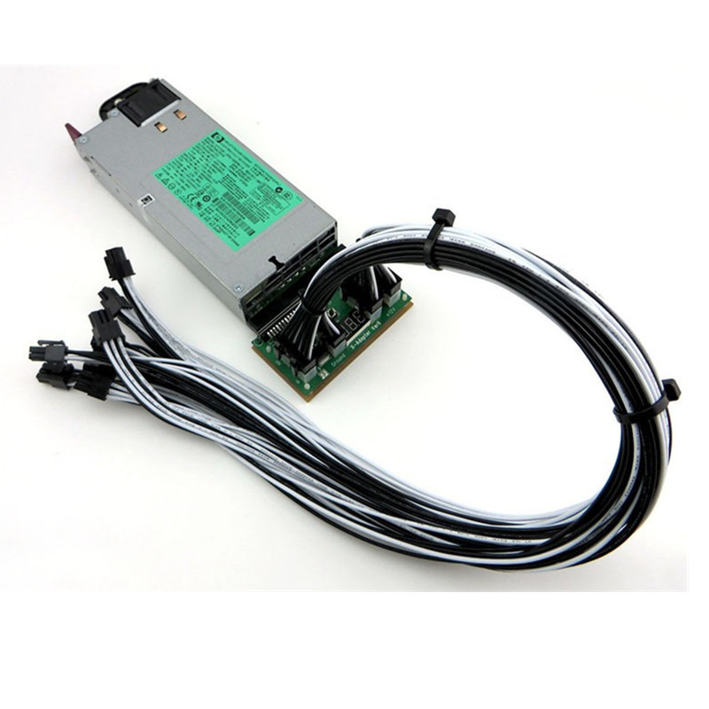 Лидер продаж, кабель питания для ПК 16awg, PCIE 6Pin GPU, кабель «Папа-папа» для видеокарты, ETH, эфириума