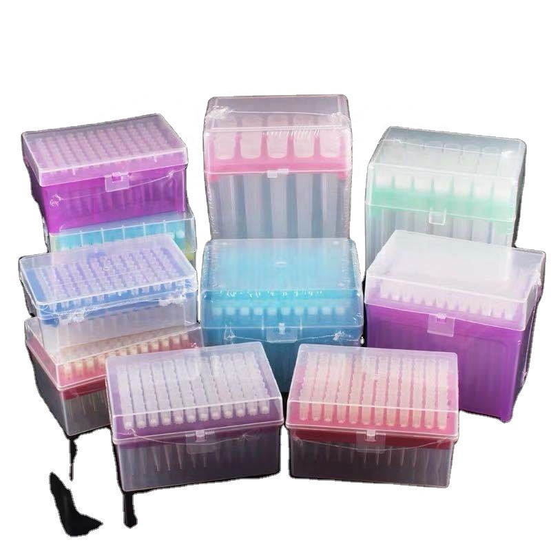 High Accuracy Low retention universal disposable 96 well racked Sterile Pipette Filter Tips