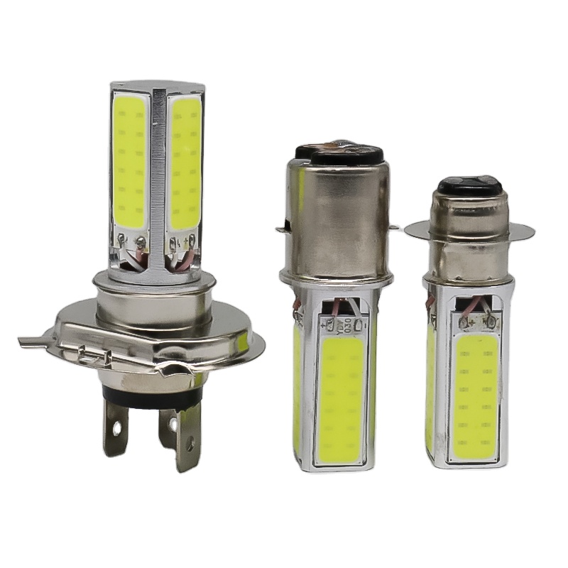 Белый цвет BA15D BA20D H6 H4 12V Противотуманные фары для двигателя 800lms светодиодные фары для мотоцикла