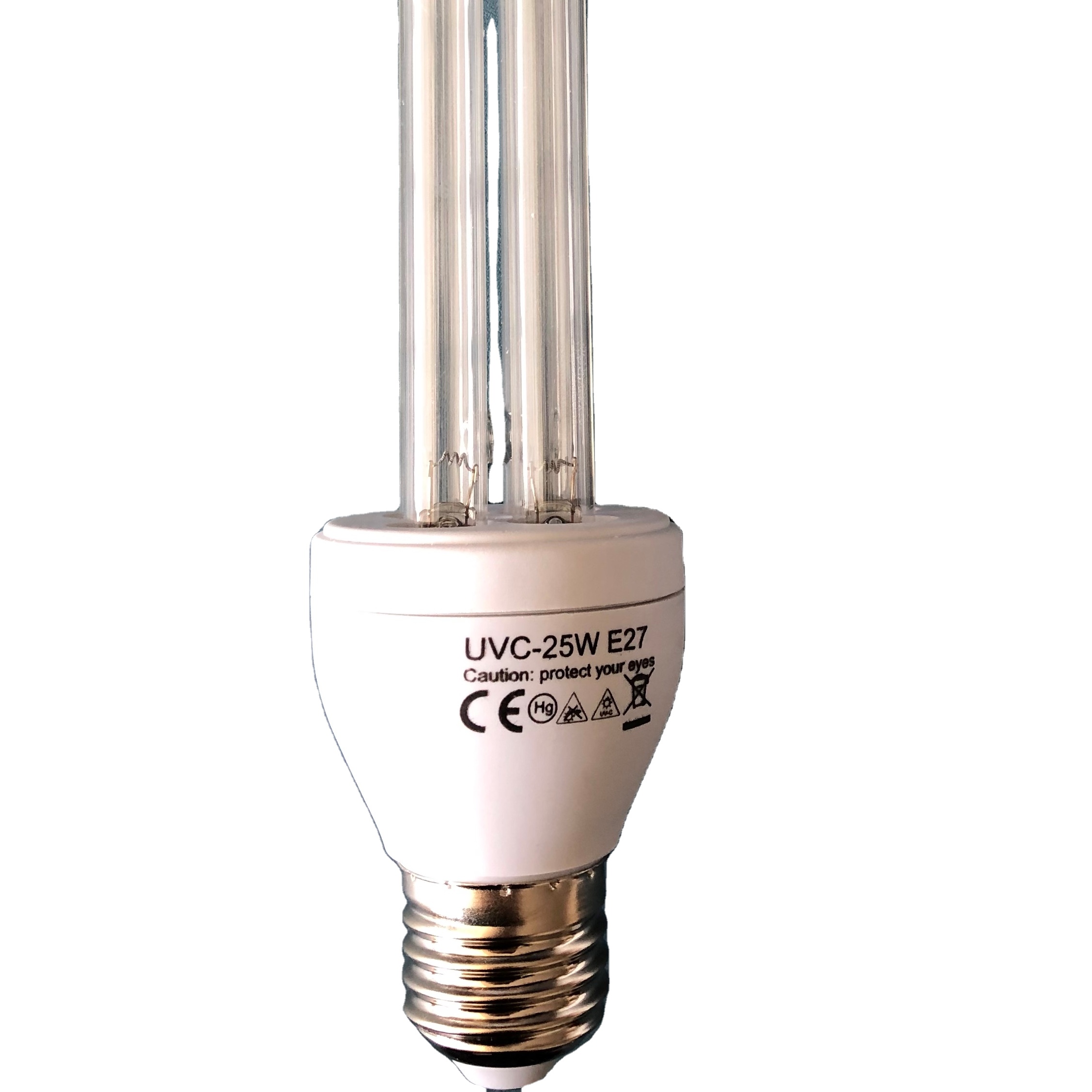 Горячая продажа CFL UVC CFL PLC 2U 25W E27 253nm