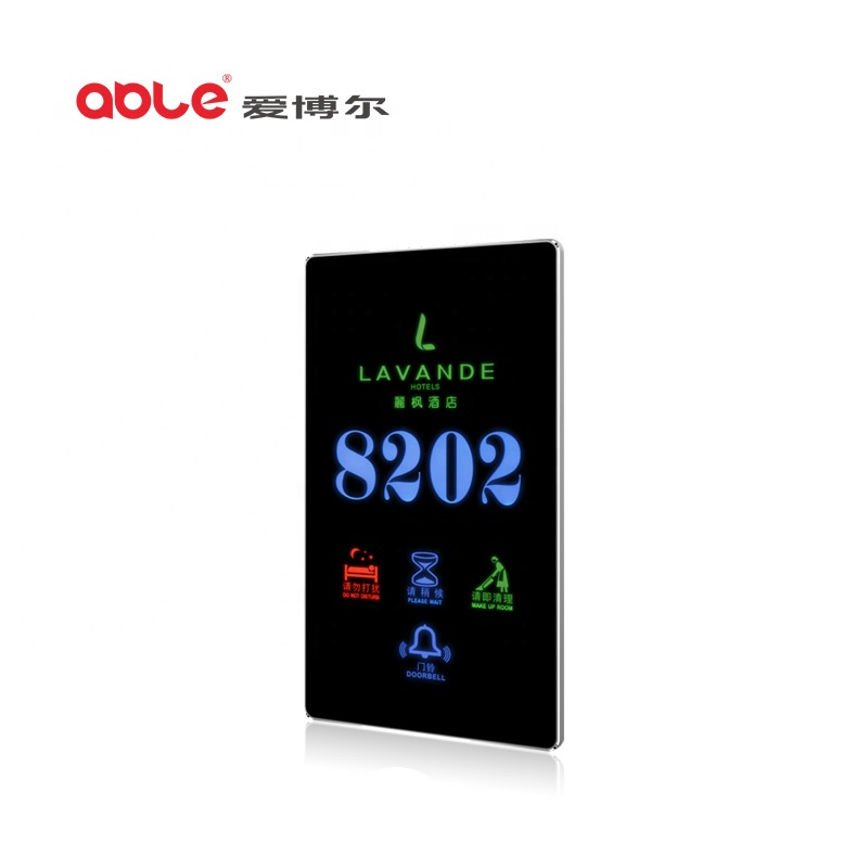Hotel Doorbell Panel With Room Number Dnd Mur Panel Hotel Doorplate