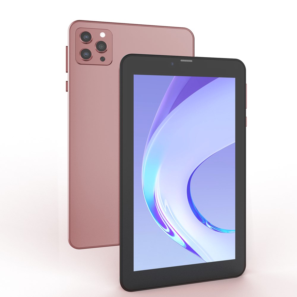 Оптовая продажа 7 дюймовый дисплей Android 12 таблеток 6 ГБ + 256 ГБ 1,3 ГГц четырехъядерный планшетный ПК с Dual Sim карты