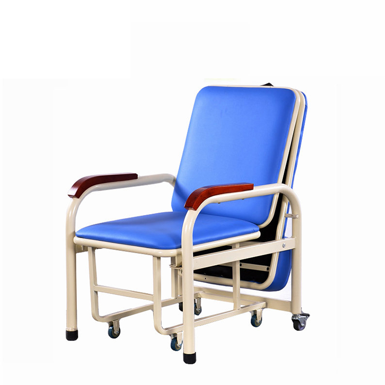 XF308 Hospital recliner chair bed Folding Sleeping Accompany Chair