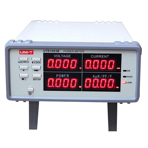 UNI-T UTE1010B скамья истинных среднеквадратичных значений напряжения тока коэффициент мощности и измеритель мощности анализатор спектра 3000 Вт RS232