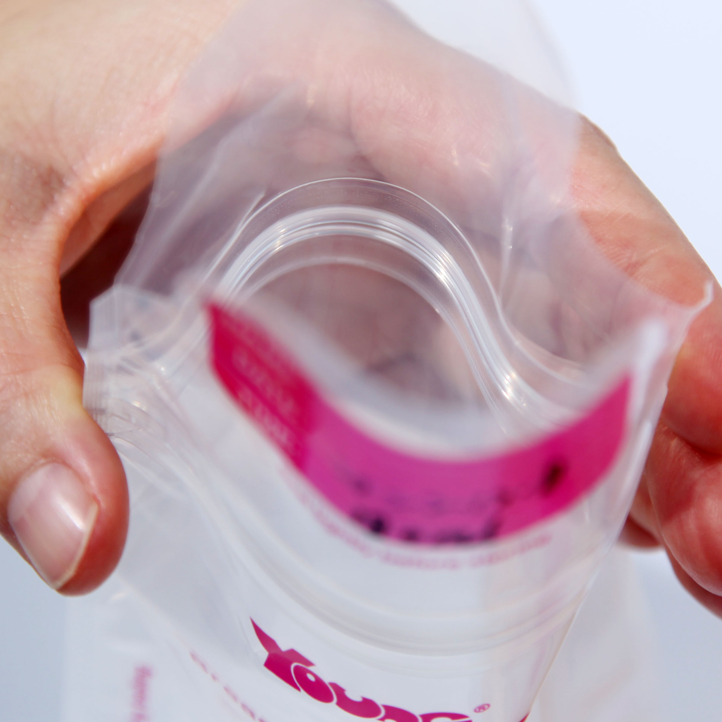 Doubled-Sealed Milk Storage Bag For Refrigeration And Freezing