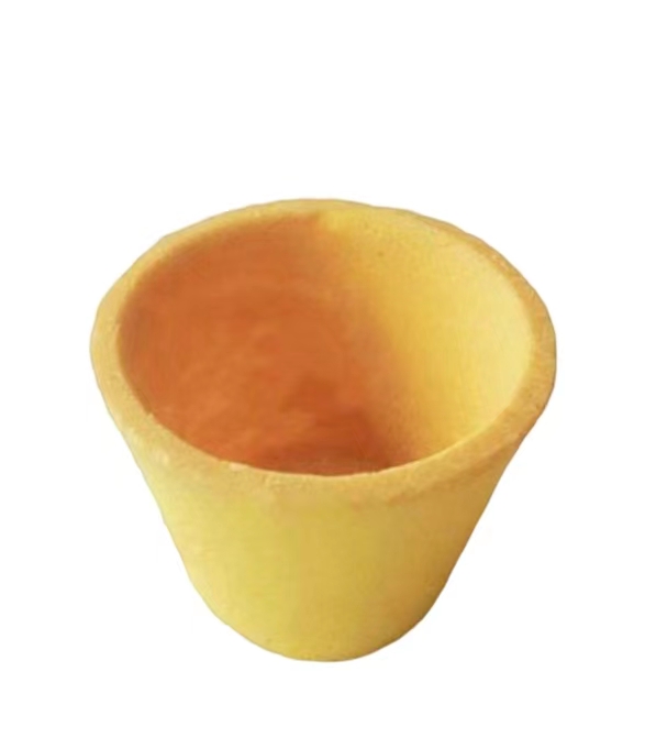 Заводская розетка ванильный вкус 3D Высокая чашка Tart Shell