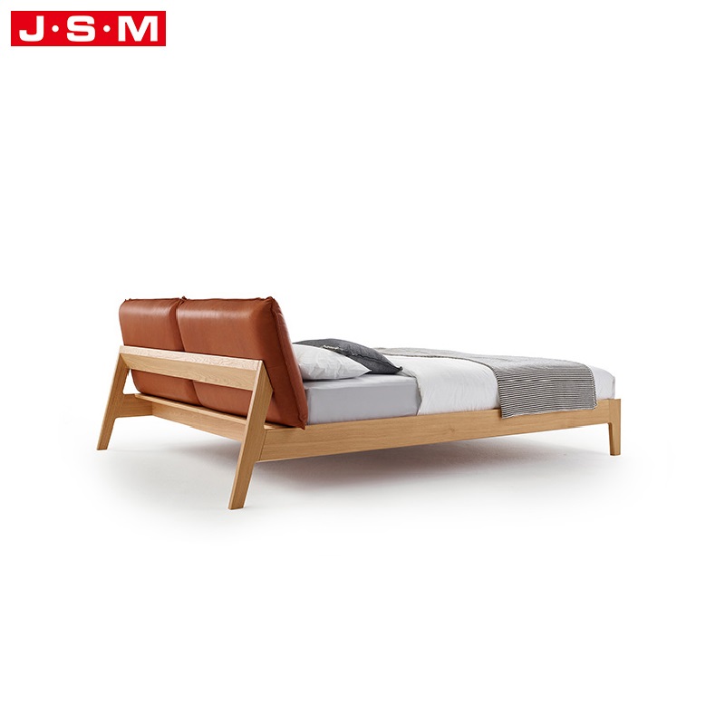 Good Quality Ash Timber Bed Frame Upholstered Bed Room Furniture Velvet Bedroom Set Princess Bed