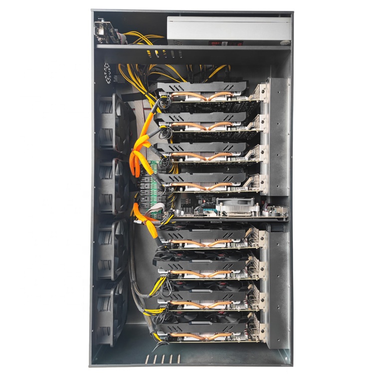 Видеокарта miner 8 GPU RX580 8GB эфириум майнинговая машина B85 ETH miner 240MH/s gpu miner