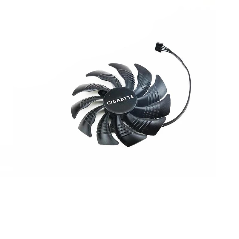Вентилятор охлаждения GPU для Gigabyte GTX1080 gtx1070 Mini ITX карт в качестве охлаждения, 87 мм, 4 контакта, T129215SU, PLD09210S12HH, 12 В, GTX1060/1080/1070