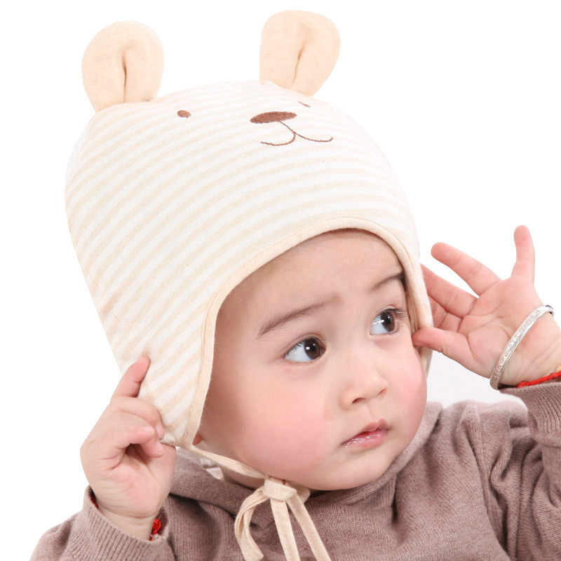 2021 unisex Infant boy girl protective earflaps beanies newborn baby hat