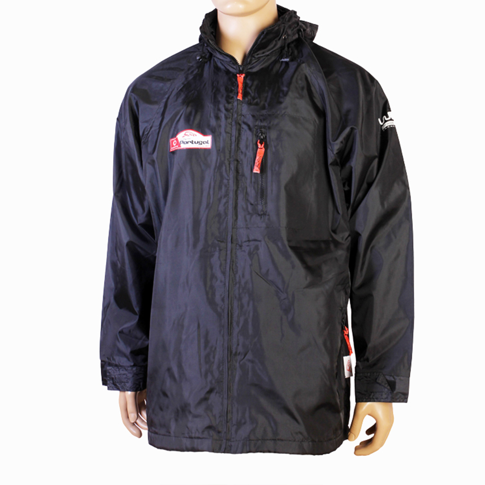 100% waterproof warm windbreaker jacket rain jacket with hood for cold day winter