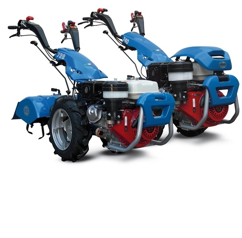 13HP фермерские хозяйства ручной моторная почвофреза, 2-ух колесный мини-трактор машина BCS730