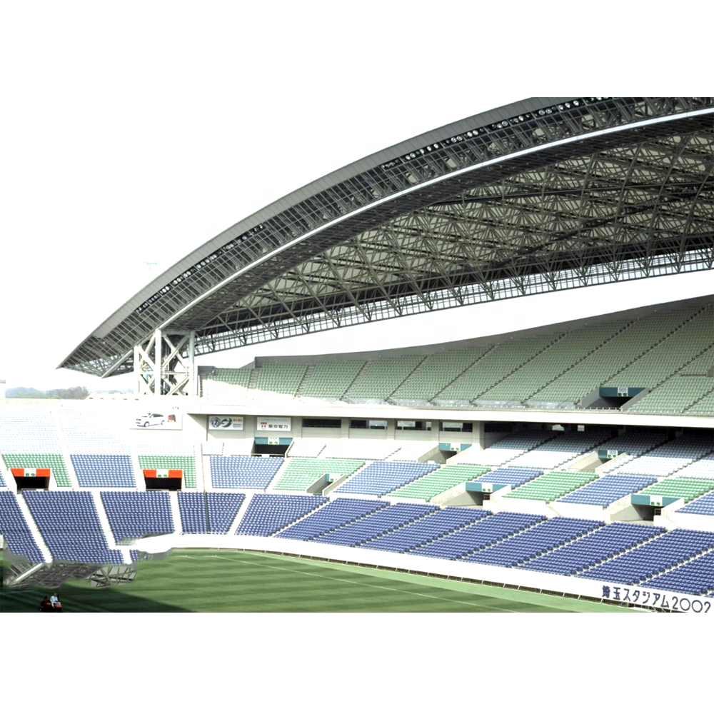 Prefab Space Frame Football Stadiums Grandstands Canopy