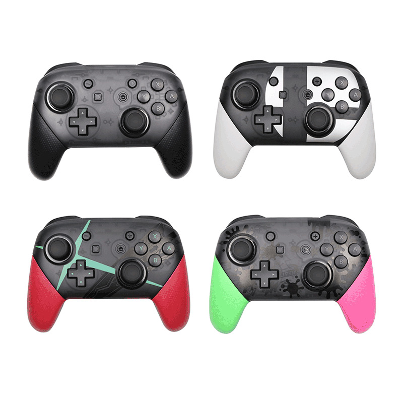 Беспроводной игровой контроллер Switch Pro с функцией захвата экрана и вибрации с цветной коробкой