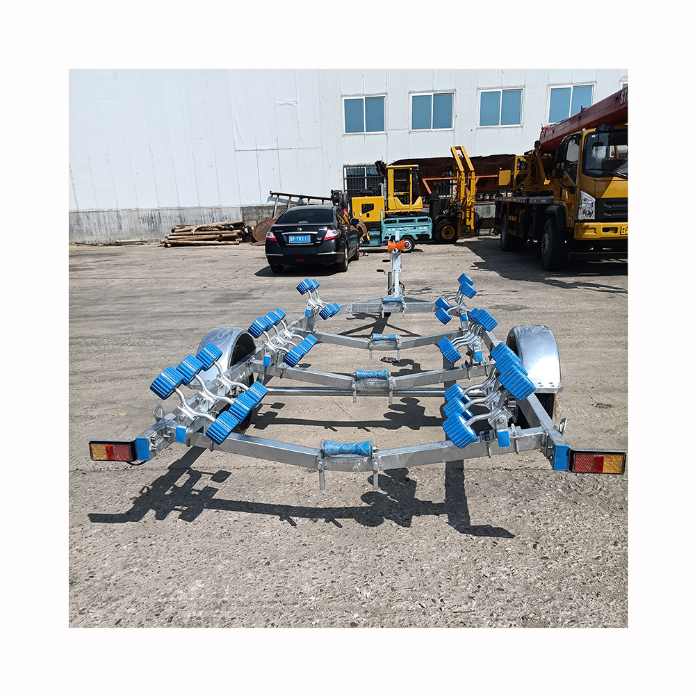 Chinese Supply High Standard Can Load 1000 Kg Boat Trailer Large For Yacht