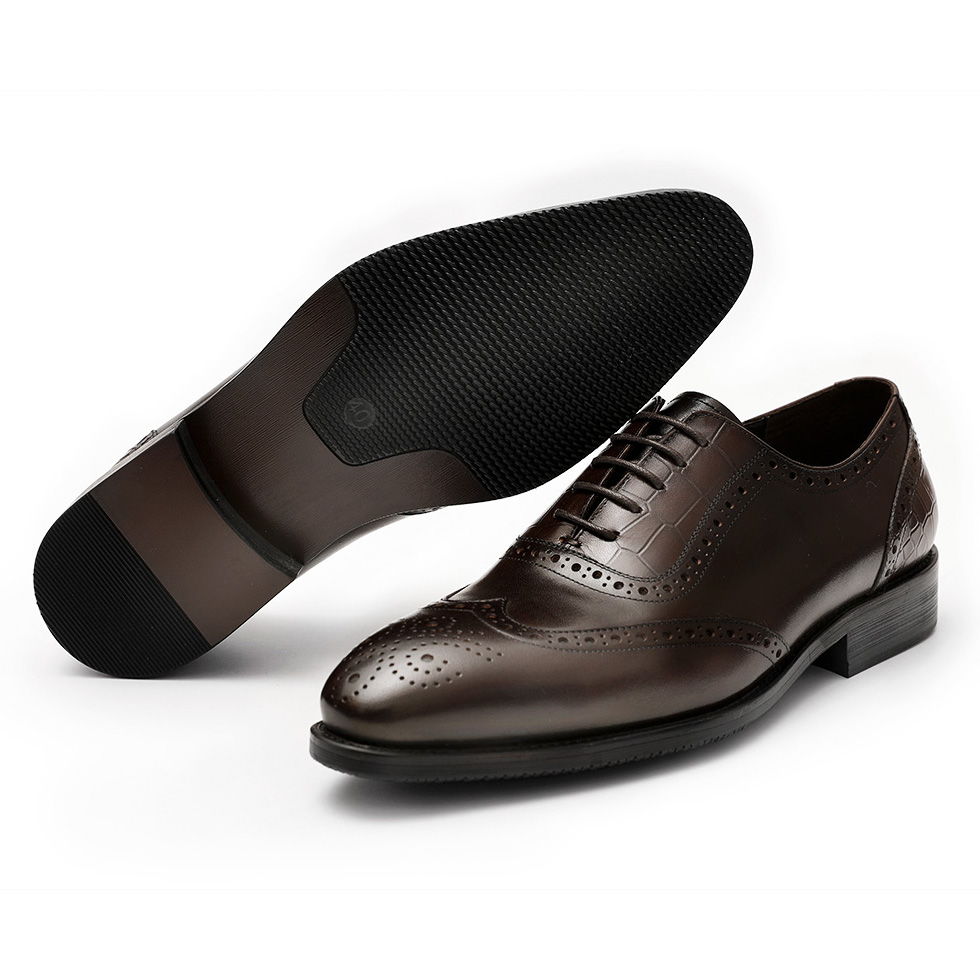 Wholesale Luxury Custom Genuine Leather Dress Shoes Men For Men Formal
