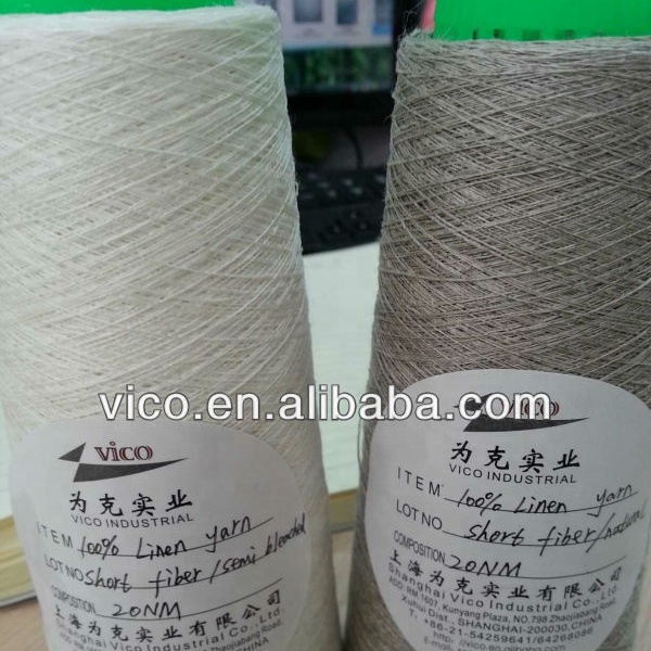100%pure flax linen yarn