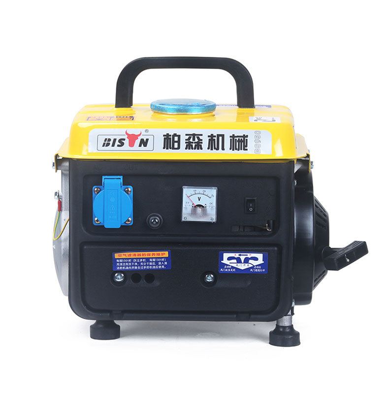 Best Selling 12VDC 650W-750W mini small petrol gassline portable generator