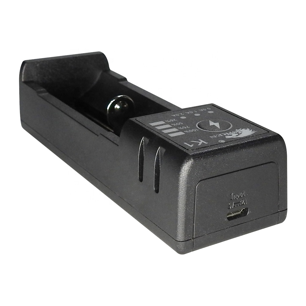 IMREN k1 Lithium 18650 battery charger Intelligent li-ion battery 1 Slots charger