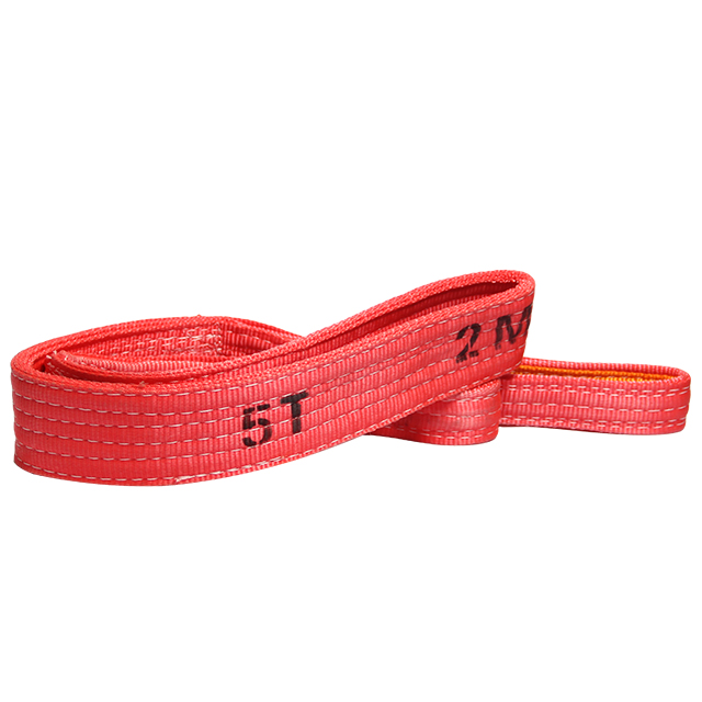 Webbing Sling 10T Polyester Flat Webbing Sling Lifting Belt Sling 8M