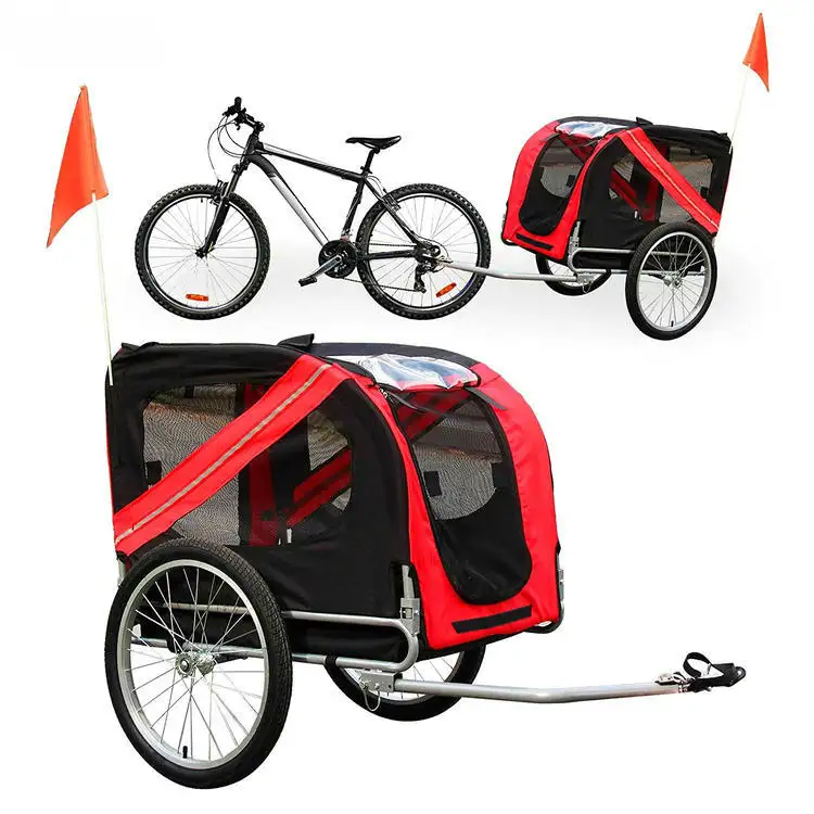 Высококачественный велосипедный трейлер для собак, складной велосипедный трейлер для детей
