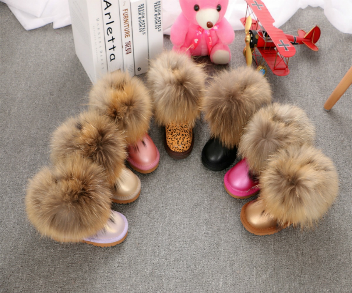 new arrivals The Children's Place Unisex-Child Faux Fur Boots Snow Fur Snow Boots For Baby Girls