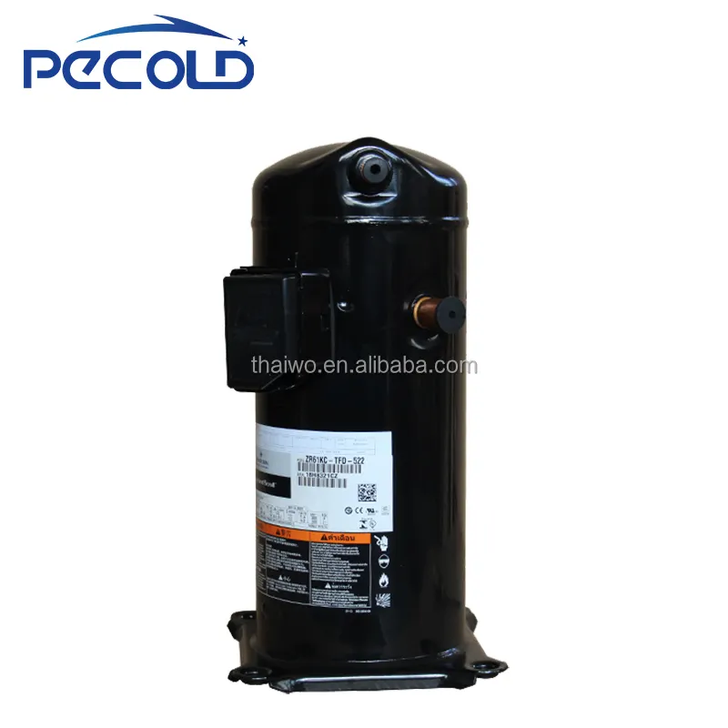 ZR61KC-TFD-522 50Hz Emerson Compressor Copeland 5HP Scroll Compressor Copeland Scroll Refrigerator Compressor