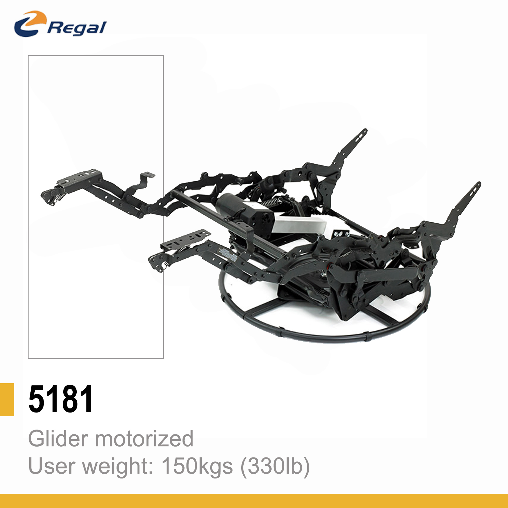 REGAL 5181 Электрический для дивана с откидной спинкой механизм с электроприводом для дивана с откидной спинкой механизм регулировки стул для ног и спинка для софы стула