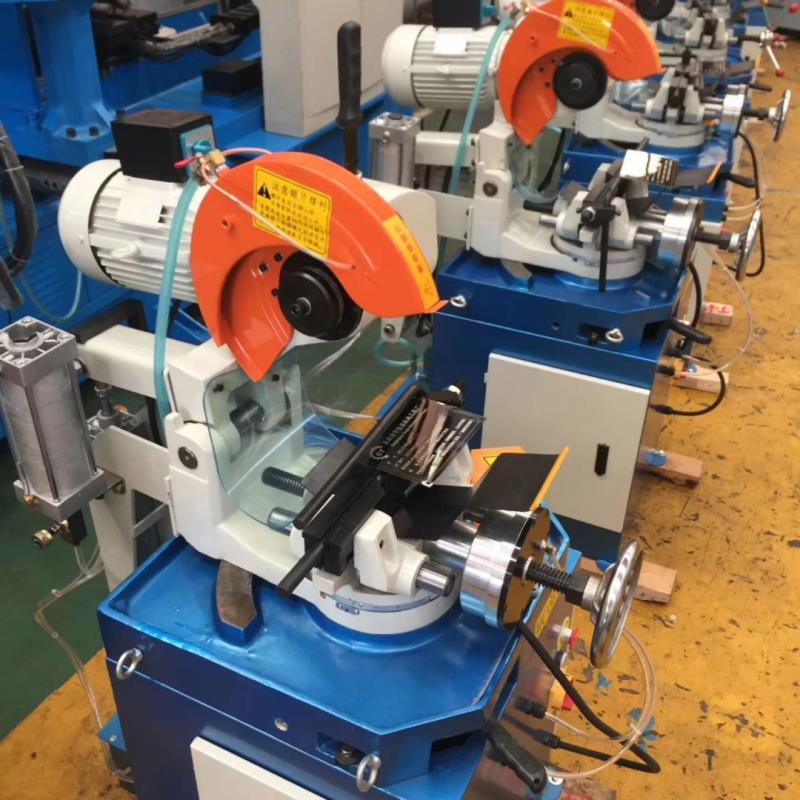 Stainless steel burr-free square tube automatic cutting desktop metal circular sawing machine pipe cutting machine