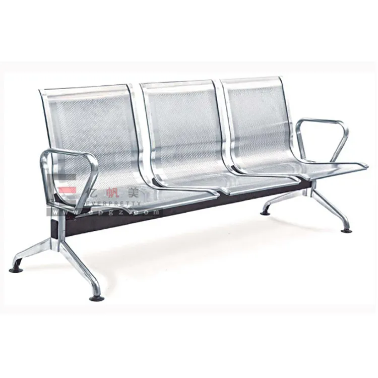 Hospital Chair Modern Commercial Furniture Reclining Hospital 3-seater Waiting Room Chair