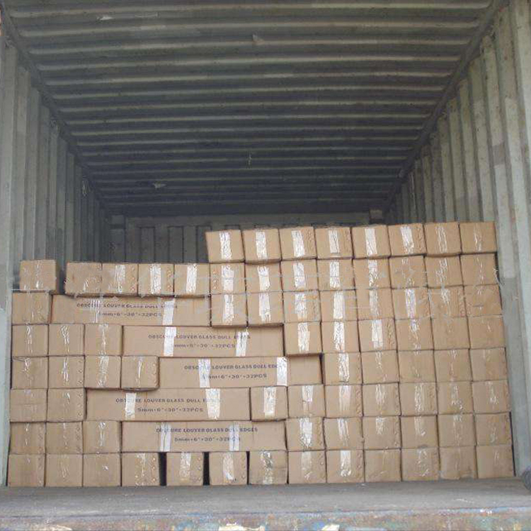 High quality and low price louver blade glass panel