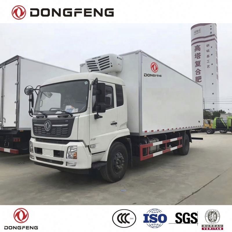 Dongfeng, грузовик-фургон с крыльями под заказ, охлаждающий грузовик