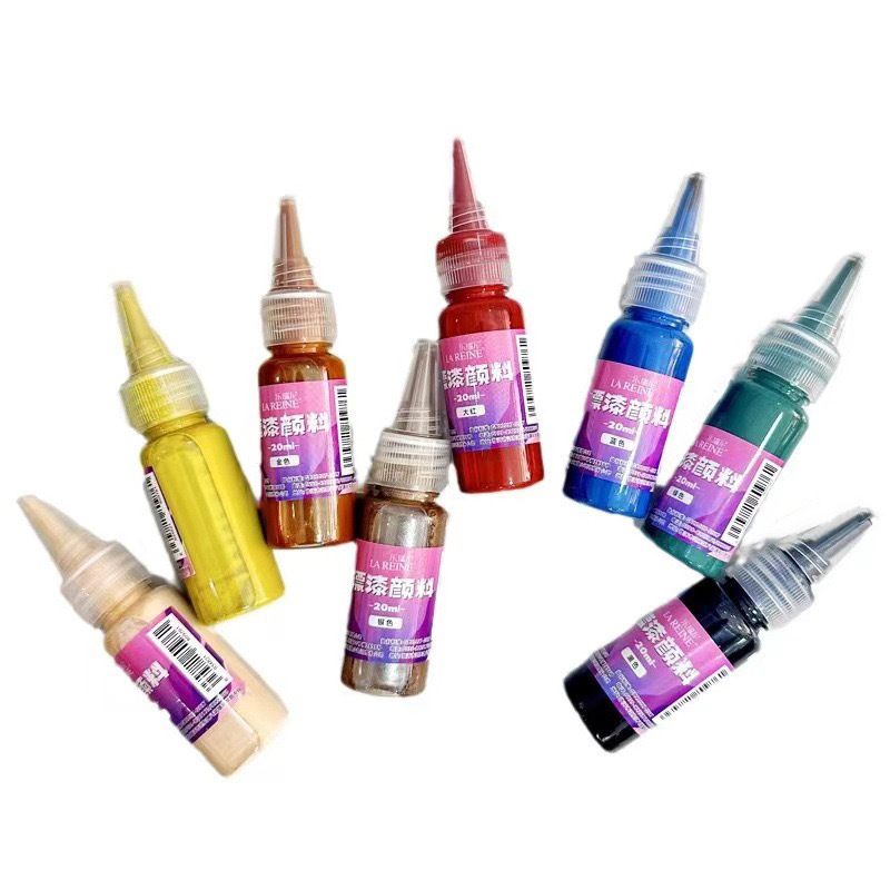 Art pigments Paints that can render fans Bleached paint pigment