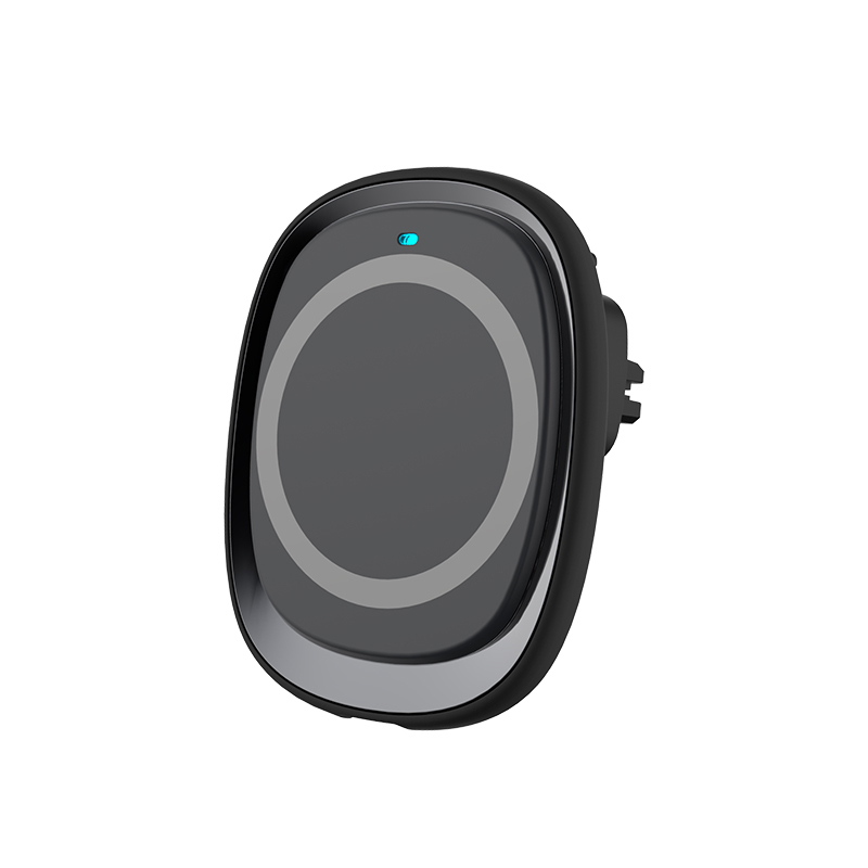 USB Magnetic Phone Type-C Car Mount 15W Fast Charging Wireless Car Charger with Mobile Holder for iPhone 12/pro/mini
