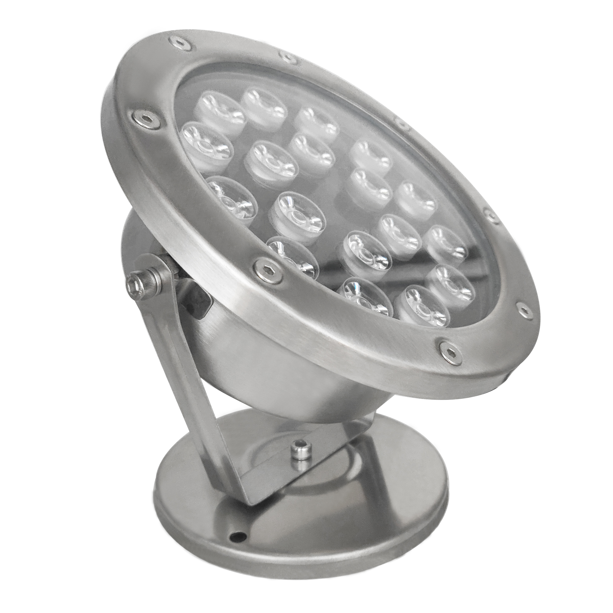 18W LED Fountain Light 304 SS 18W 36W 54W 24V IP68 White RGB 72W fountain light