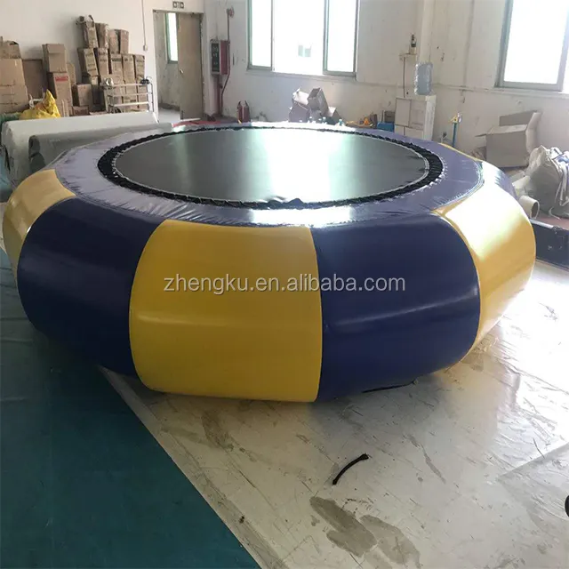 Trampoline Inflatable Dia 3m Water Sea Inflatable Floating Trampoline/water Leisure Float Inflatable Games/water Trampoline Clearance For Sales