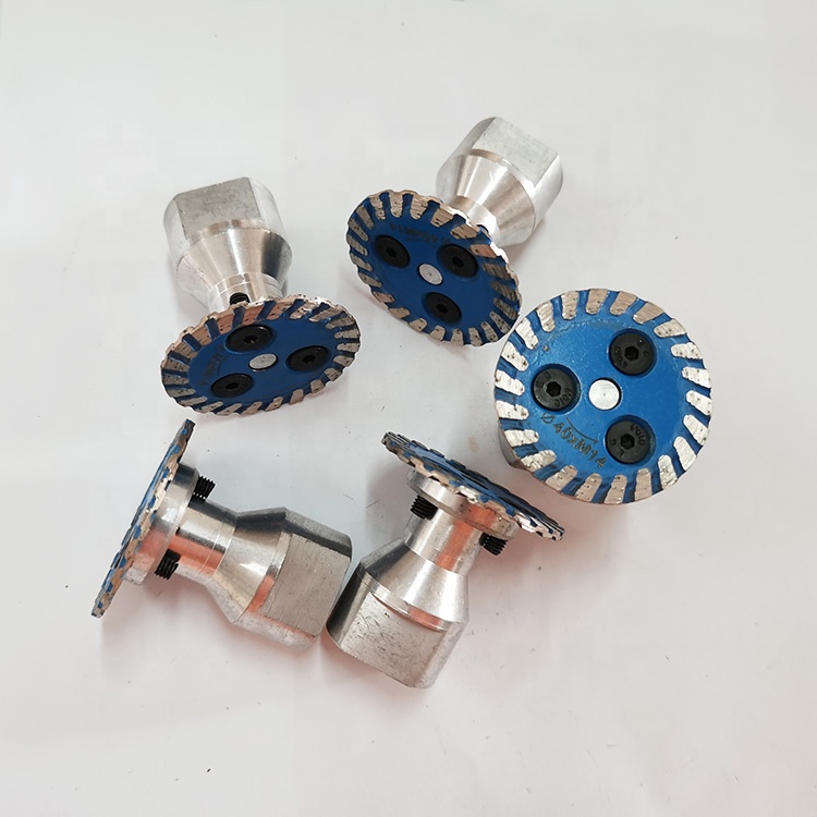 6mm Removable Shank 40mm 45mm 50mm Diamond Turbo Mini Engraving Saw Blades Set for Cutting Carving Granite Marble Stone Concrete