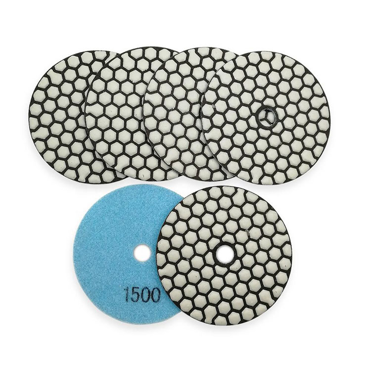 Resin diamond hand pads concrete polish polishing pads for granite marble stone quartz